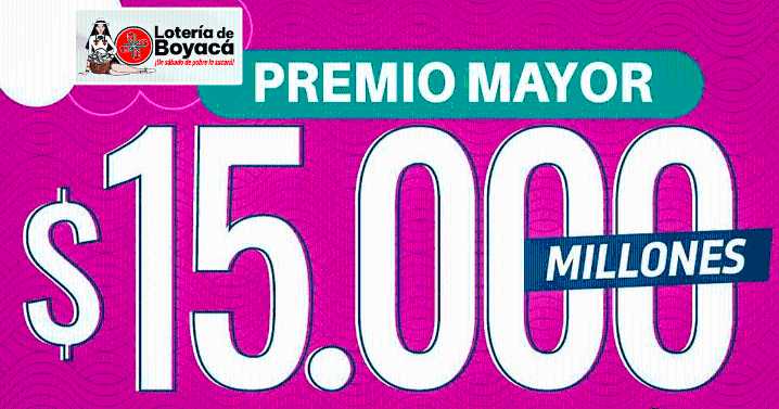 Resultados de Lotería de Boyacá hoy, sábado 23 de agosto: revisar qué jugó, a qué hora sale y cómo ver el sorteo por internet