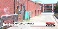 PK's voluntarily removes beer garden