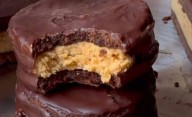 Receta sin harina y sin azúcar de alfajores proteicos