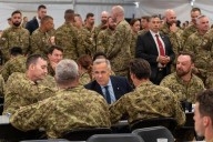 Carney wraps European tour with visit to Canadian Forces in Latvia