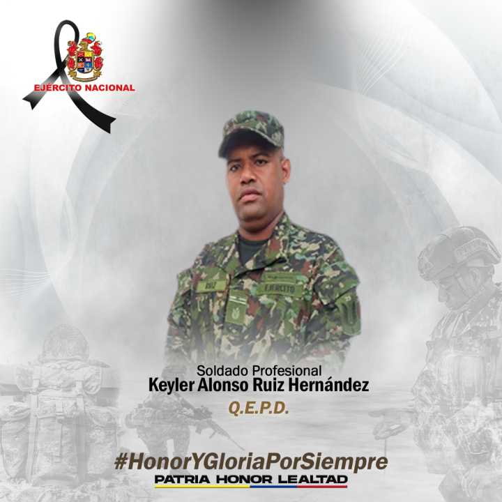 Un soldado muerto y tres heridos dejó combates en Puerto Rondón Arauca
