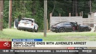 CMPD: Chase ends with arrest of juvenile, search for two others ongoing