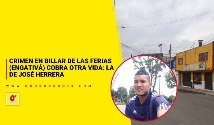 Crimen en billar de Las Ferias (Engativá) cobra otra vida: la de José Herrera