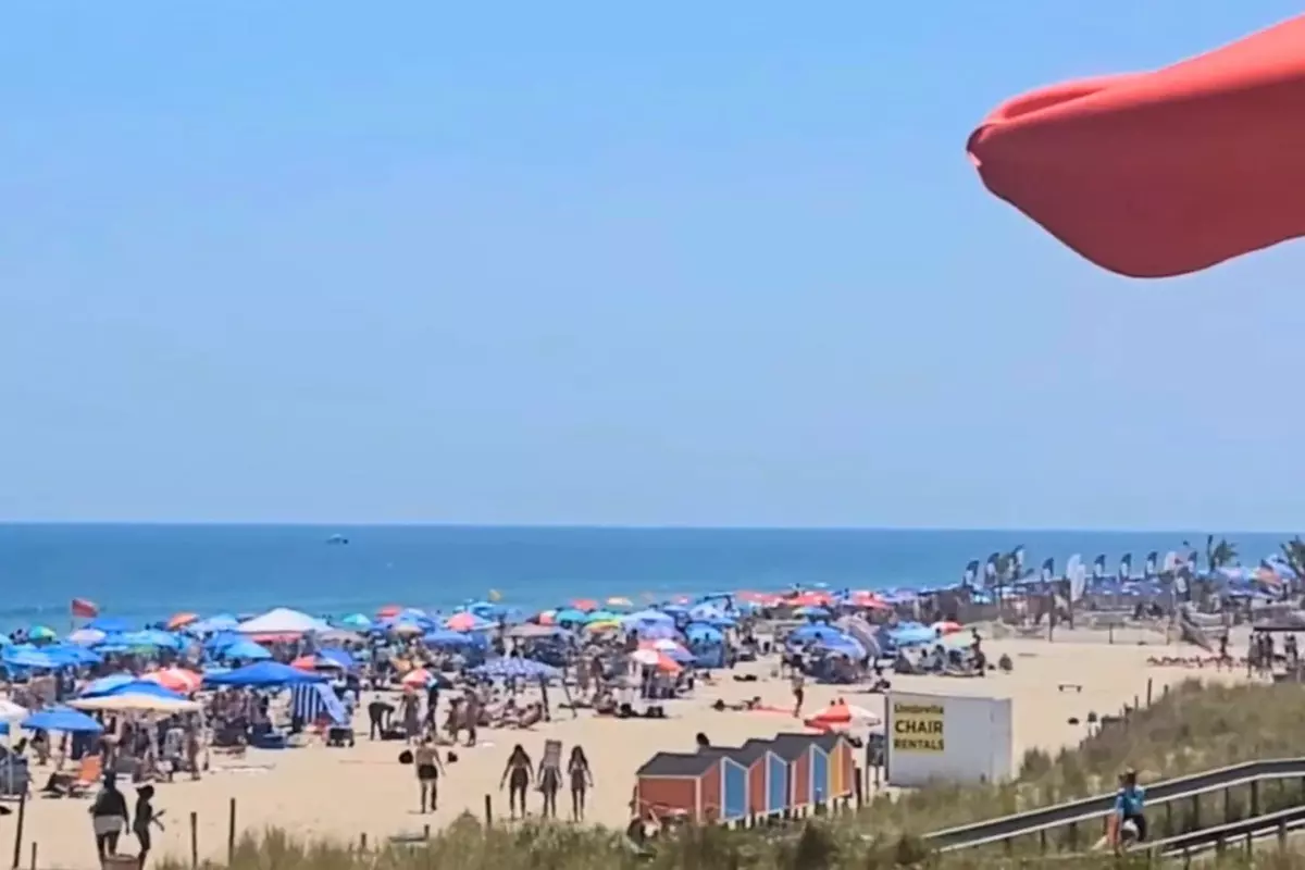 People refusing warnings to stay out of the ocean in NJ