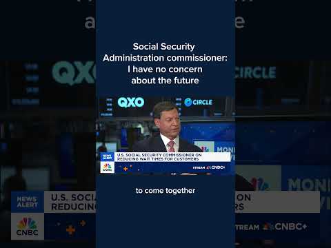 Social Security Administration commissioner: I have no concern about the future
