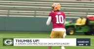 Jordan Love returns to practice