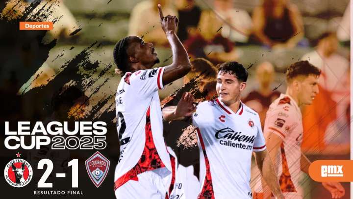Xolos vence a Colorado Rapids y mantiene viva la esperanza en la Leagues Cup