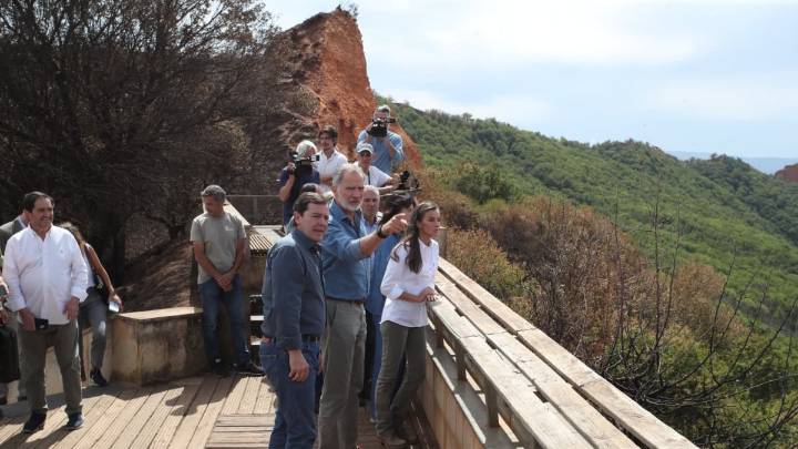 La llegada de sus Majestades a Las Médulas, en imágenes