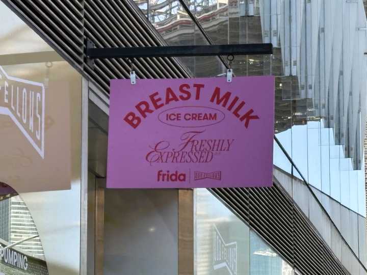 DUMBO shop selling 'Breast Milk Ice Cream' draws crowds