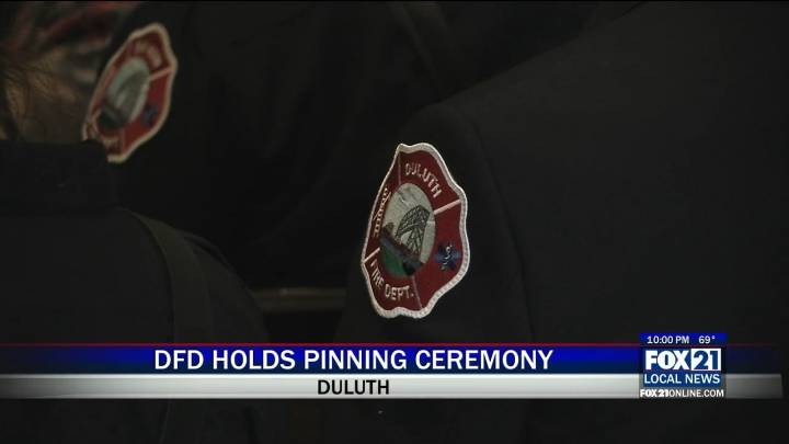 DFD Holds Pinning Ceremony