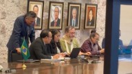 Agentes del Ministerio Público llegan al Senado para tomar declaraciones a Noroña y a su asistente tras pleito con Alejandro Moreno