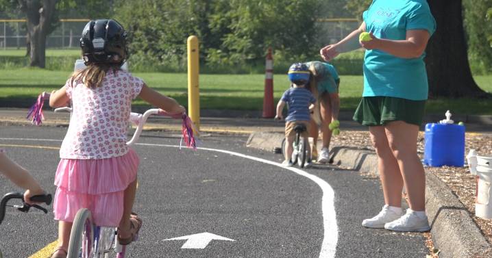 A new traffic garden in Ann Morrison Park offers a proactive approach to bicycle safety