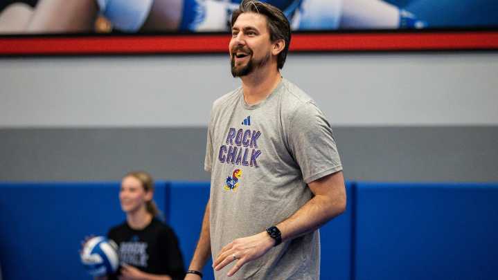 Kansas women's volleyball coach Matt Ulmer previews 2025 season