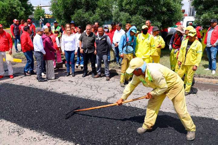 San Mateo Atenco arranca el Programa de Rescate Vial del Valle de Toluca