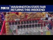 Washington state fair returns this weekend