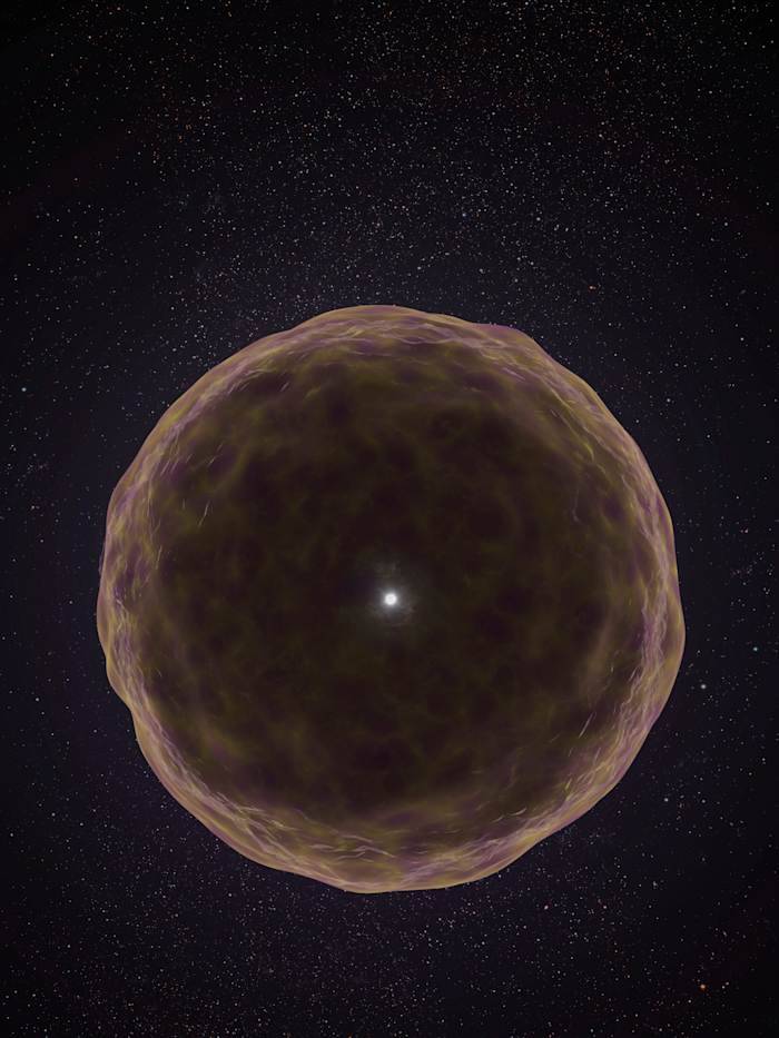 Scientists get a rare peek inside of an exploding star