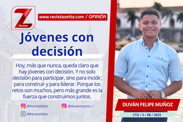 Jóvenes con decisión – Opinión de Duvan Felipe Muñoz