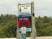 Hurricane Erin nears: North Topsail Beach closes beach amid rip current, erosion threats