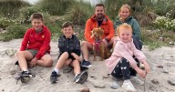 Family swept out to sea at Scots beach rescued by quick