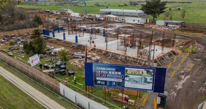 Obras en futura Escuela de Medicina de Chillán llevan un 15%: deberían terminar en 2026