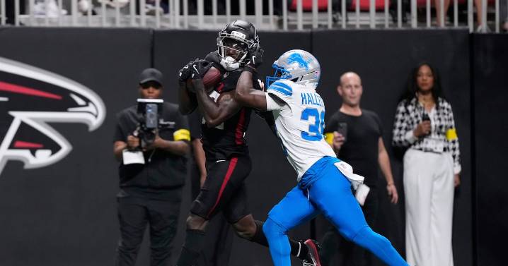 Lions-Falcons game suspended after serious injury to Morice Norris