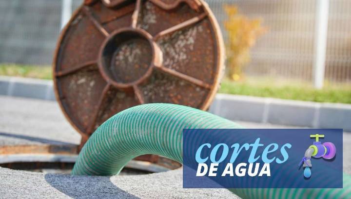 Estos son los cortes de agua para este martes, 12 de agosto