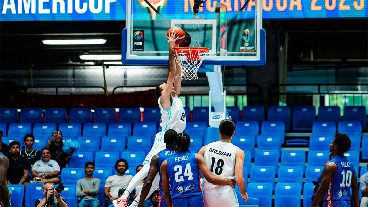 Argentina cayó ante República Dominicana en tiempo extra en la Americup