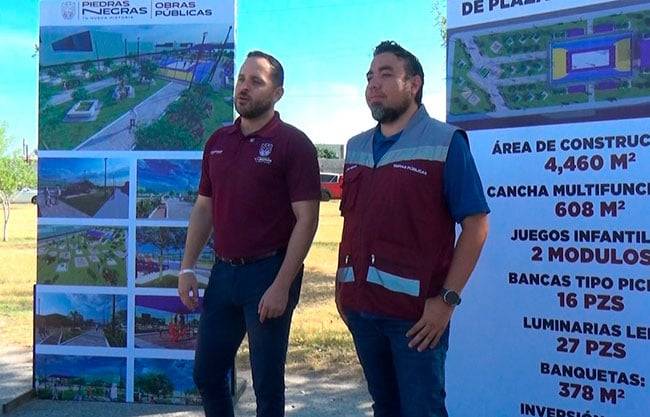 Arranca modernización de plaza pública en la Ramón Bravo