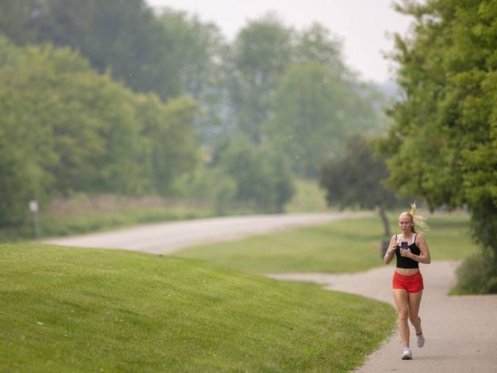 Prairie wildfire smoke prompts special air
