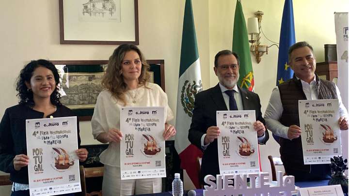 Portugal, listo para leer en Morelia en la Feria Internacional de Libro
