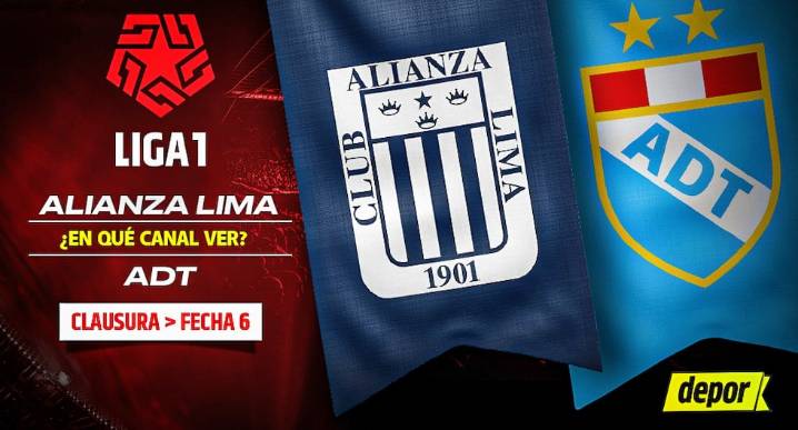 Alianza Lima vs. ADT: ¿en qué canal ver partido por el Torneo Clausura 2025?