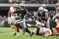 Raiders rookie Ashton Jeanty takes a hit, then delivers one in 22-19 loss to the 49ers – Winnipeg Free Press