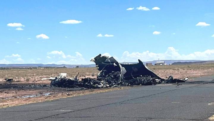 Cuatro personas murieron al estrellarse un avión de transporte médico en Arizona