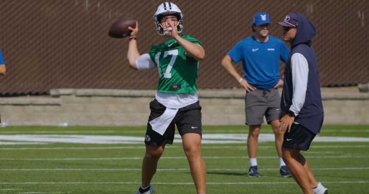 Bachmeier to become first true freshman quarterback to start BYU opener