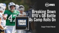 All Eyes On BYU Quarterbacks During Practice Observation