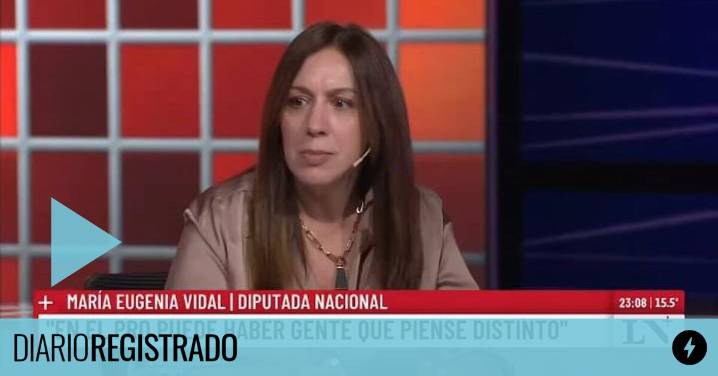 Vidal sigue dolida y fue a LN+ a quejarse del acuerdo sellado entre Macri y Milei