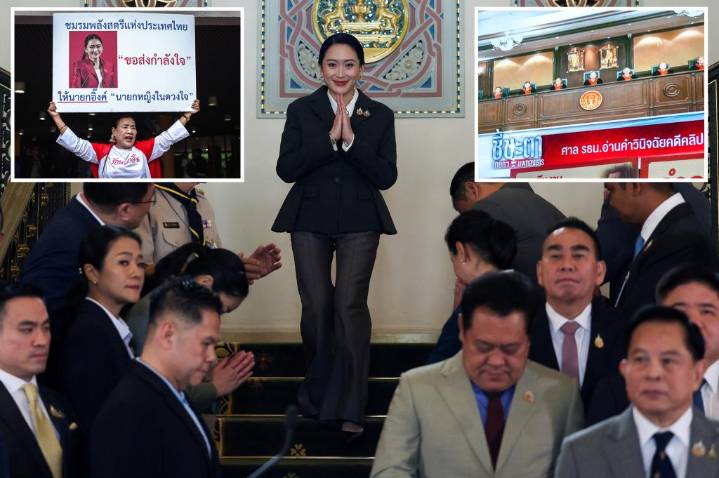 Thailand’s prime minister dismissed from position over compromising phone call with Cambodian leader