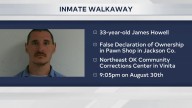 Oklahoma DOC searching for inmate who walked away from Vinita facility