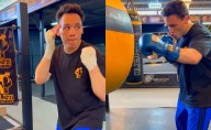 VIDEO: Julio César Chávez Jr. entrena en Hermosillo tras deportación de Estados Unidos; está bajo libertad condicional en México
