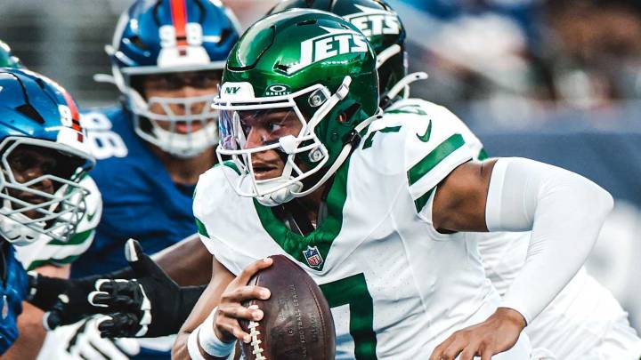 QB Justin Fields and Jets Stick to Ground Game Early vs. Giants
