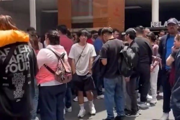 Evacuan Parque Delta por incendio en supermercado