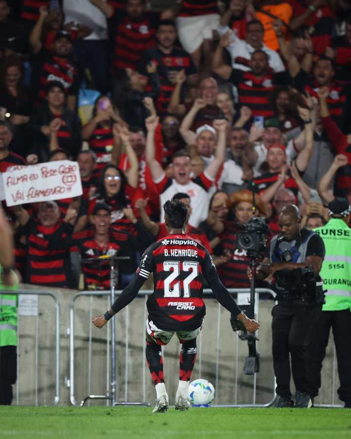 Flamengo ganó por la mínima (1-0) a Internacional en la ida de Octavos de Libertadores