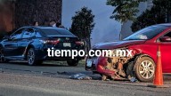 Omite alto y provoca choque en la San Felipe