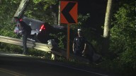 Officials: Stolen vehicle crashes into Pierce Township woods; passenger flown to hospital, search underway for driver
