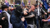 Miles se manifiestan contra la inmigración en Australia, en protestas que el Gobierno ha vinculado a neonazis
