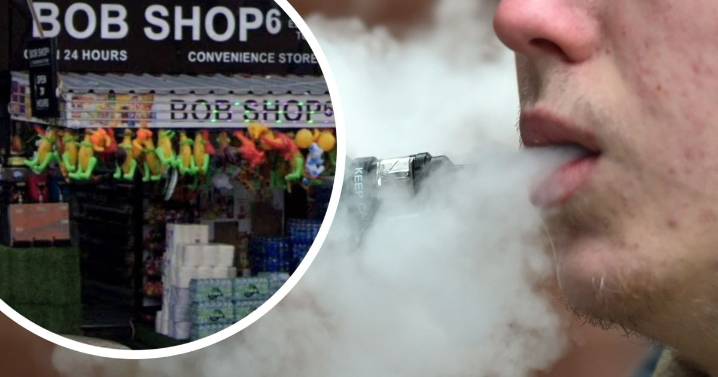 Reality of rise in children vaping amid Bob Shop 'organised crime gang' probe