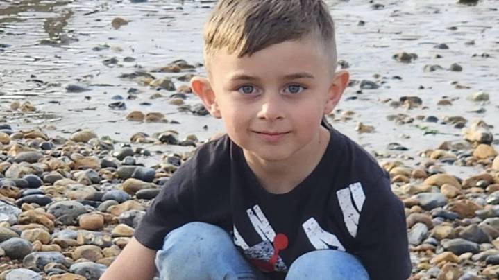 Pictured: Boy, 4, killed by bus after walking out of hospital