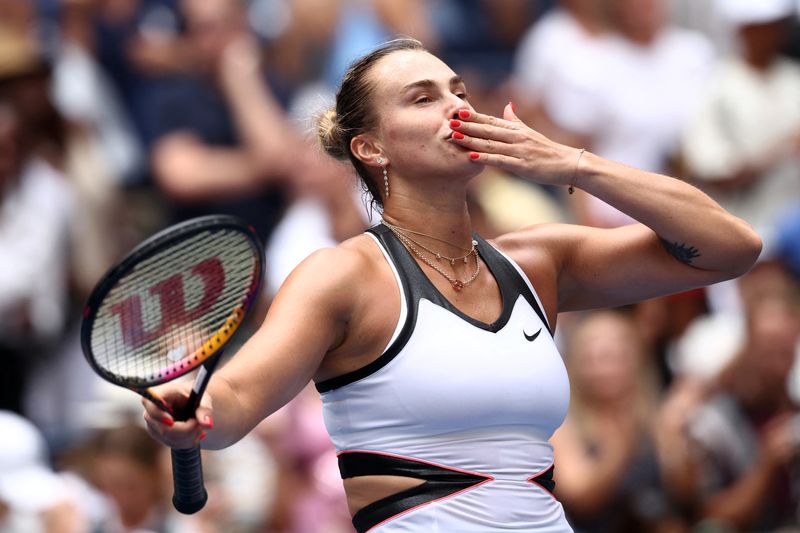 Tennis-Sabalenka, Djokovic win before Medvedev tirade sparks chaos at US Open