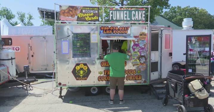 A business grows at the Brown County Fair