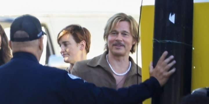 Brad Pitt Returns to ‘Cliff Booth’ Set After Death of His Mom | Brad Pitt, Once Upon a Time in Hollywood, The Adventures of Cliff Booth